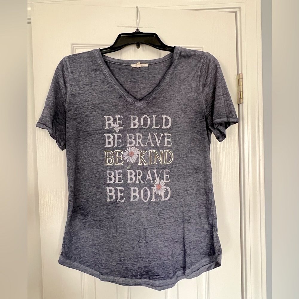 Blue Be Bold Graphic Tee